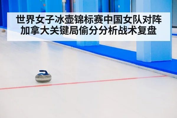curling stone on ice